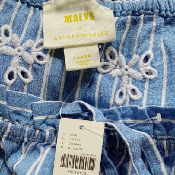 Brand New Maeve Eyelet Babydoll Tank Top - Picture 10 of 11